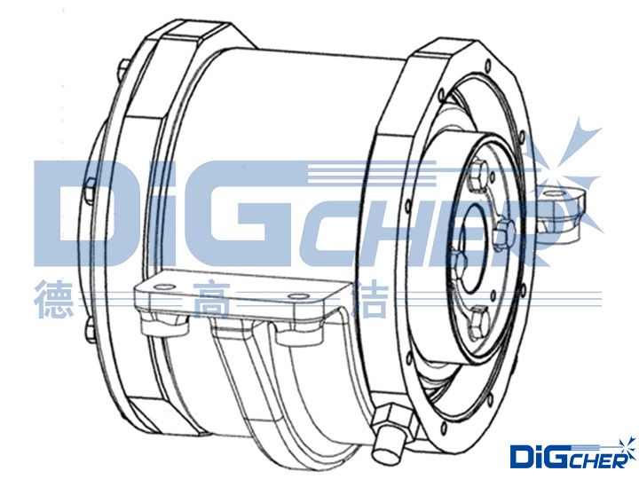 CRh1型車軸箱簡圖(tú)