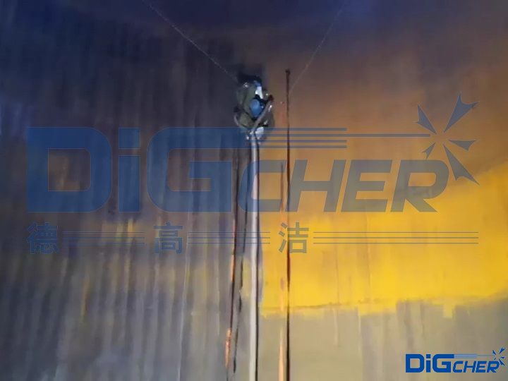 油罐內壁（bì）除鏽