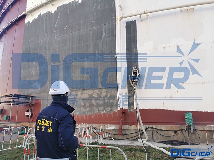 石油儲罐外（wài）壁防腐除鏽