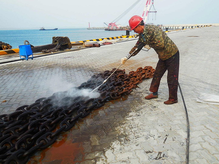 船舶零部(bù)件清洗