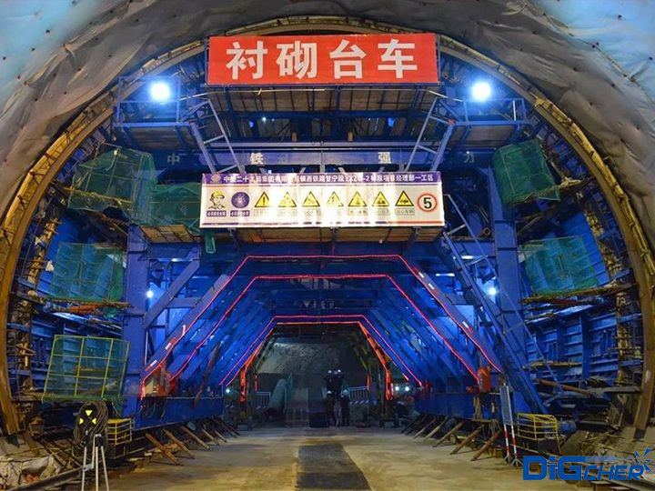 隧道襯砌台車