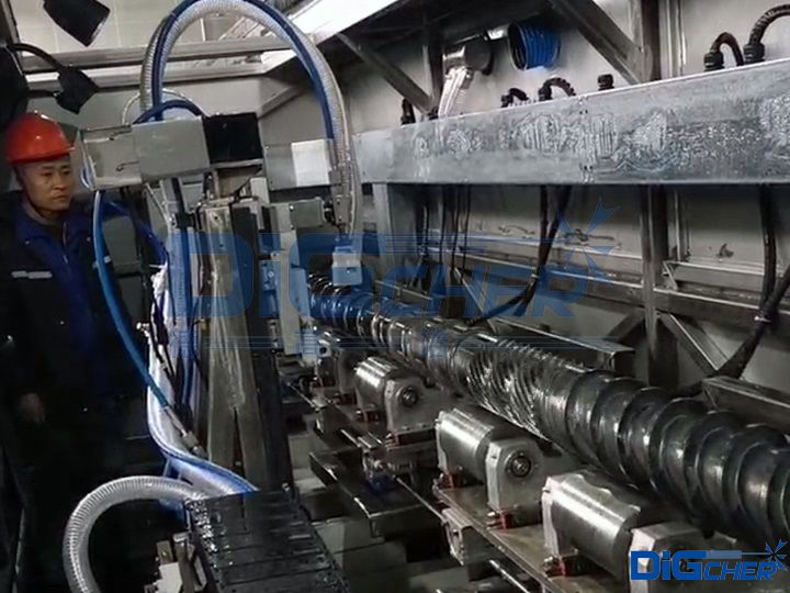 注塑機(jī)螺杆高壓(yā)水自動清洗係統