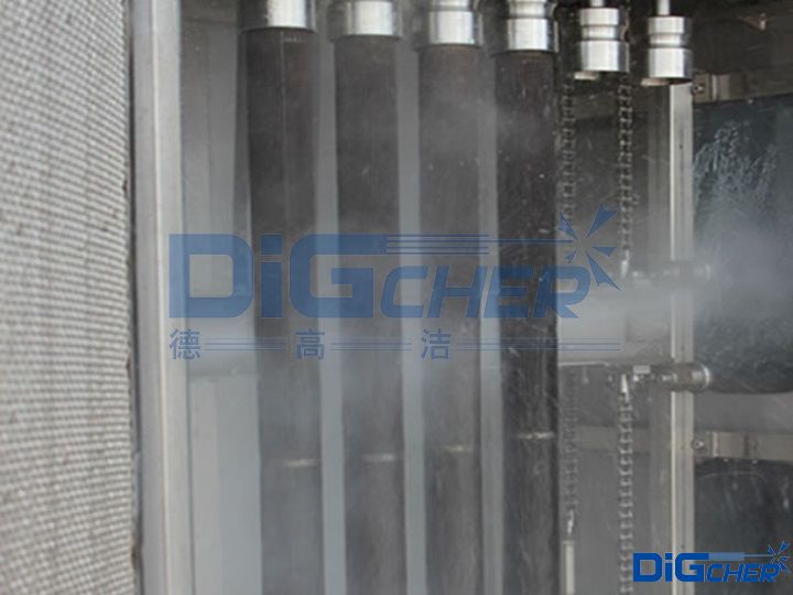 高壓水(shuǐ)聚酯熔(róng)體過濾芯清洗裝置