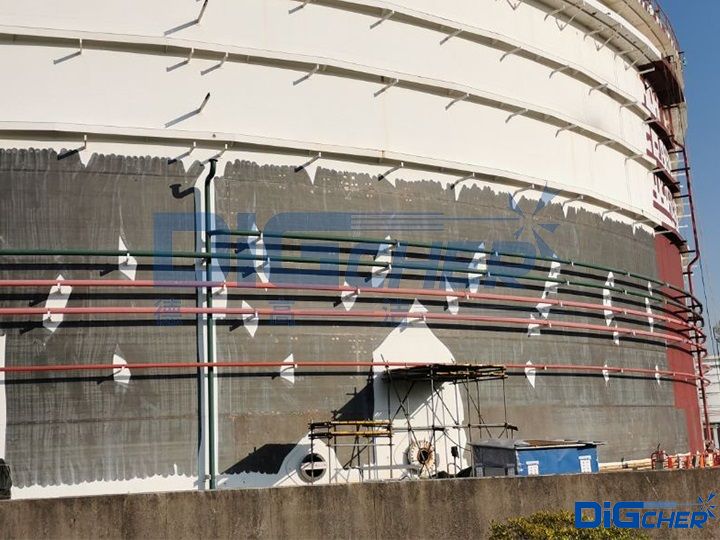 儲罐除（chú）鏽效果