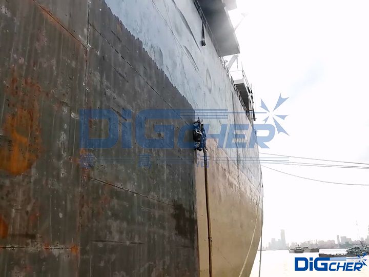 德高潔CR4D船舶除鏽機器人