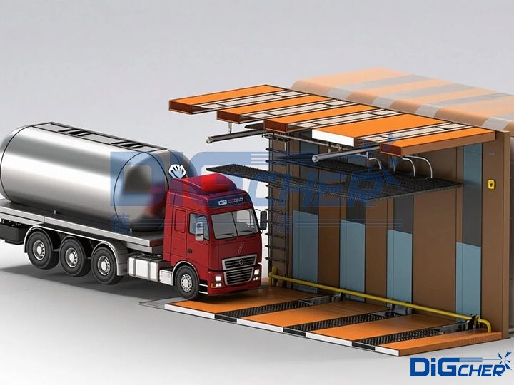 iso-tank罐式(shì)集裝箱自動清洗係統