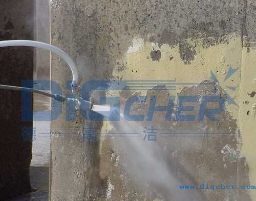 高壓水射流濕噴砂橋（qiáo）架表麵除漆