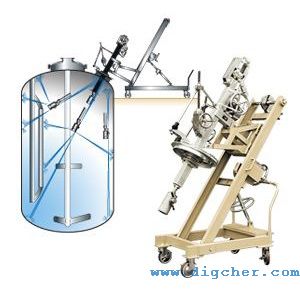 全自(zì)動化工反應(yīng)釜清洗係統-化工廠(chǎng)反應釜清洗設備