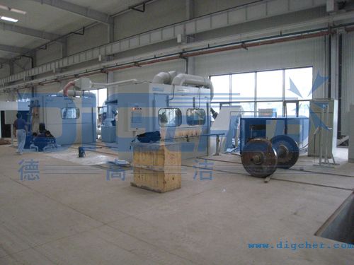 高速動車輪對除漆、輪對清洗係統（tǒng）