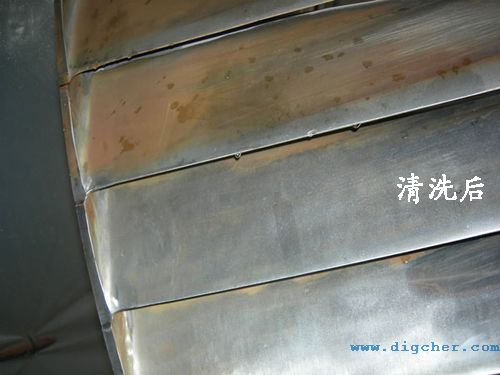 汽輪機葉片(piàn)清洗後