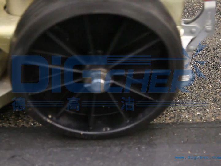 高壓水射流清除道路標誌線