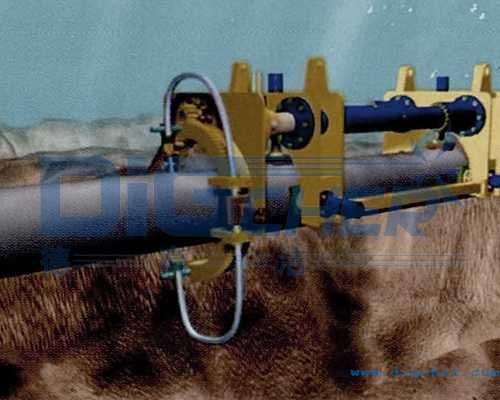 高壓水海底管道自動進給（gěi）支架（jià）