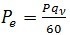 高壓泵有效功（gōng）率（lǜ）表達式