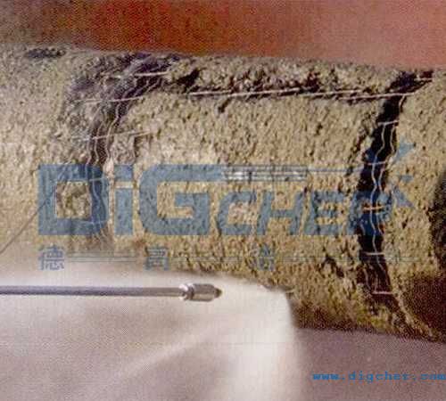 海底管道外(wài)表麵的(de)混凝土防護層剝離