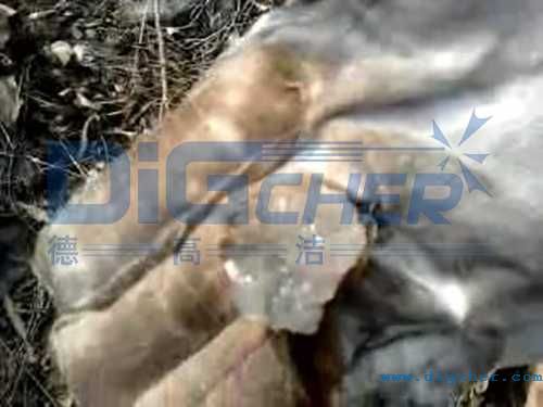 煤氣管道積萘(nài)結晶(jīng)